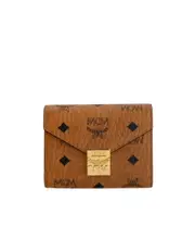 MCM Logo Printed Wallet One size Brown