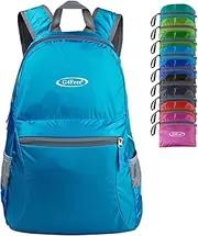 [G4Free] 20L Foldable Backpack Water Resistant Daypack for Outdoor Walking