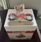 NEW-RARE! Limited Edition -100th Anniv Campbell's Kids "Going Places" Cookie Jar