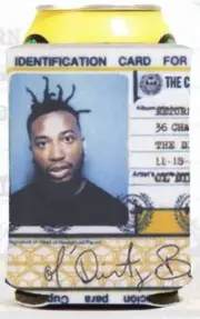 COLOURS STUBBY COOLER ODB WELFARE CARD Beer KOOZIE CUZI