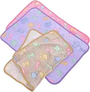 VILLFUL 3pcs Pet Blanket Dog Blanket Dog Blankets Pet Throw Blanket Throw Blanket for Pets Blanket for Dogs Small Throw Blanket Dog Sleep Mat Dog Throw Blanket Kitten Blankets Mat Flannel