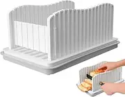 Manual Bread Slicer | Sandwich Slicing Board | Adjustable Cutting Guide for Homemade Bread, Foldable Kitchen Baking Tools
