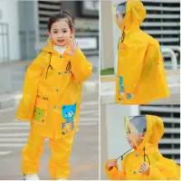 在飛比找momo購物網優惠-【Baby童衣】任選 兒童兩件式雨衣 雨衣雨褲套裝 8807