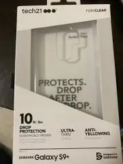 Tech21 Pure Clear Ultra Thin Case Cover for Samsung Galaxy S9+ Plus Clear