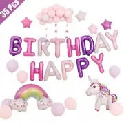 Unicorn Balloons Birthday Decorations/ Unicorn Balloon/ Rainbow/ Unicorn Kit