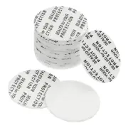 100 Pack 0.87" Foam Lid Liner PS Foam Resistant Tamper Pressure Sensitive Seal