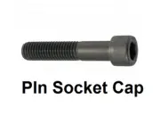 Qty 1 Socket Head Cap 1/2" BSW x 4-1/2 Plain Screw Bolt Grade 12.9 Allen Black