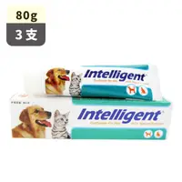 在飛比找HOTAI購優惠-【INTELLIGENT 因特力淨】寵物酵素牙膏 80g(3