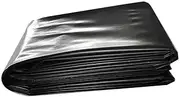 Pond Liners 0.13mm/5mil Flexible Fish Pond Lining for Garden Ponds Streams Landscaping Fountains Waterfall and Artificial Lake, Black Impermeable Membrane(6x7m(19.7x23ft))
