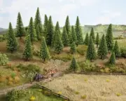Noch Spruce Trees 26925 HO SCALE