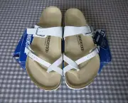 Birkenstock Mayari Birko-Flor® sandals white EU 44 US men 11-11.5 regular/wide