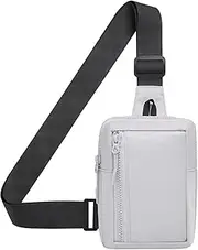 [SUIKIHUM] Mini Sling Bag for Men and Women, Small Anti Theft Crossbody Sling Backpack Nylon Chest Bag Fanny Pack
