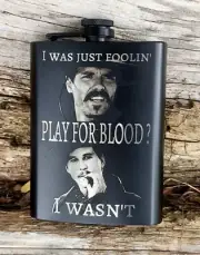 Tombstone Johnny Ringo and Doc Holliday Hip Flask 8 oz. - Play For Blood? #2