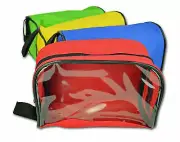 Lightning X Color Coded First Aid Medical Kit Accessory Pouches - Zippered Bag w
