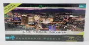 Buffalo Games Las Vegas Nevada Glow In The Dark Puzzle 750 Piece Panoramic