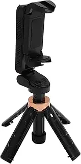 Mini Bluetooth Selfie Stick Tripod with Remote, 360° Rotation, Foldable Lightweight Stand for Mobile Phones, Travel Vlogging, and Group Photography