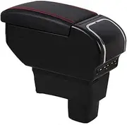 Car Arm Rest Storage Box for Suzuki for Swift 2005-2021 Armrest Center Console Box 2006 2007 2008 2009 2010 2012 2013 2014 2015-2019 Central Armrest Console