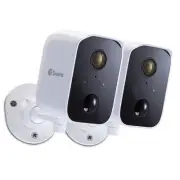 Swann White CoreCam 1080p HD Wireless Security Camera (2 Pack) - CORECAMPK2