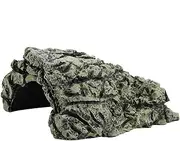 Hiding Cave, Aquarium Reptile Basking Hide Hide Cave 1 Pcs Fish Hide, for Turtles Home(DB-025C Big Turtle Cave)