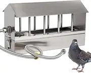 Svauoumu Automatic Pigeon Feeder, Chicken Drinking Tank, DIY Automatic Poultry Waterer for Pigeon, Quail, Baby Chicks, Parrot