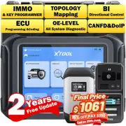 XTOOL X100 MAX Car Key Programming Coding Diagnostic Scanner IMMO ECU Programmer