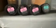 4 X The Body Shop - Himalayan Charcoal & Rose Glow Mask Mini 15ml NEW RRP £28