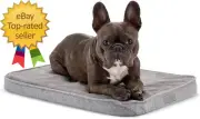 Snooz Memory Foam Dog Bed Ideally Sized Revol Dog Crate Pad Premium