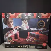FAO Schwarz Ultimate Magic Set Program 275Different Tricks Box Damage