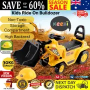 Keezi Kids Sandpit Toys Bulldozer Ride On Car Digger Excavator Pretend Play AU