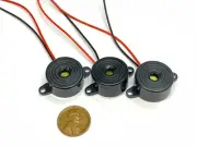 3 Piece Buzzer alarm active piezo 3v 5v 6v 12v 24v continuous sound dc 85DB C20