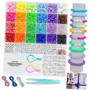 YMSDZHL Kit de 1000 pulseras para hacer pulseras, collar de amistad, 24 1000PCS
