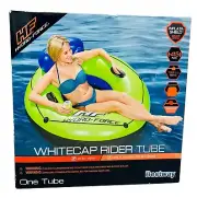 Hydro-Force Whitecap Rider Inflatable Tube Floatie Pool Float - New - Upto 90kg