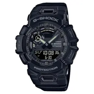 【CASIO 卡西歐】G-SHOCK 藍芽運動雙顯手錶 女王節(GBA-900-1A)