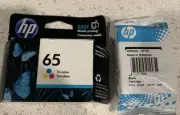 HP 65 Combo Ink Cartridges Black & Color Genuine July/2019