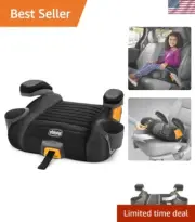 GoFit Plus Portable Backless Booster Car Seat with LATCH for Safety | 40-110 lbs
