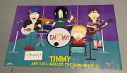South Park Vintage Poster Cartoon TV 'Underworld' (2000) Cartman Kenny unused