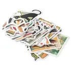 3-6cm Ancient Egypt Stickers PVC Pharaoh Stickers For Luggage