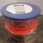 Hello Kitty Set of 2 Pyrex Containers With Lids Glass 4 Cup 5.6inX2.5in