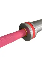 Kangaroo Fitness 2.2M Olympic Barbell, 20kg - Pink Edition