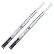 Rok Hardware 18" Soft Close Drawer Slides, Full Extension, Ball Bearing