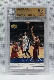 Michael Jordan 2002 UD National Convention #N15 Graded BGS 9.5 Gem Mint