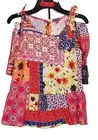 Kids Vince Camuto 2 Piece Set Linen Rayon Shorts And Blouse Girls Sz 12 B11
