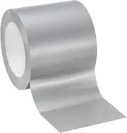 uxcell 4"x0.009" Bookbinding Tape, 22 Yard Cloth Bookbinding Repair Tape Book Binding Tape Self Adhesive for Repairing Old Books, Silver