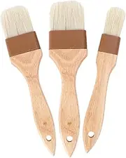 BESPORTBLE Cooking Basting Brush Set Handle BBQ Grill Brush for Sauce Oil Application