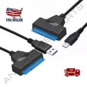 Sonilco USB to SATA III Cables Converter to 2.5'' HDD/SSD Drive Wired Adapter