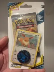 Pokemon Unbroken Bonds Eevee Blister Booster Pack English Sun & Moon New Sealed