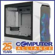 Cooler Master MicroATX MasterBox TD300 White ARGB Mesh Case TD300-WGNN-S00
