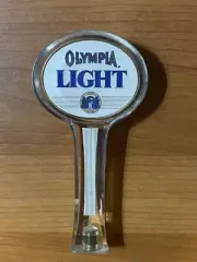 Vintage Acrylic Lucite Olympia Light Beer Tap Handle