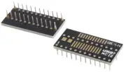 Winslow IC SOCKET ADAPTERS 5Pcs 1.27mm, 2.54mm Pitch, 24-Pin Straight W9507RC
