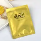 5 Sheets x Thailand Ray Facial Silk Mask Moisturizing Gold Mask No Box #usau